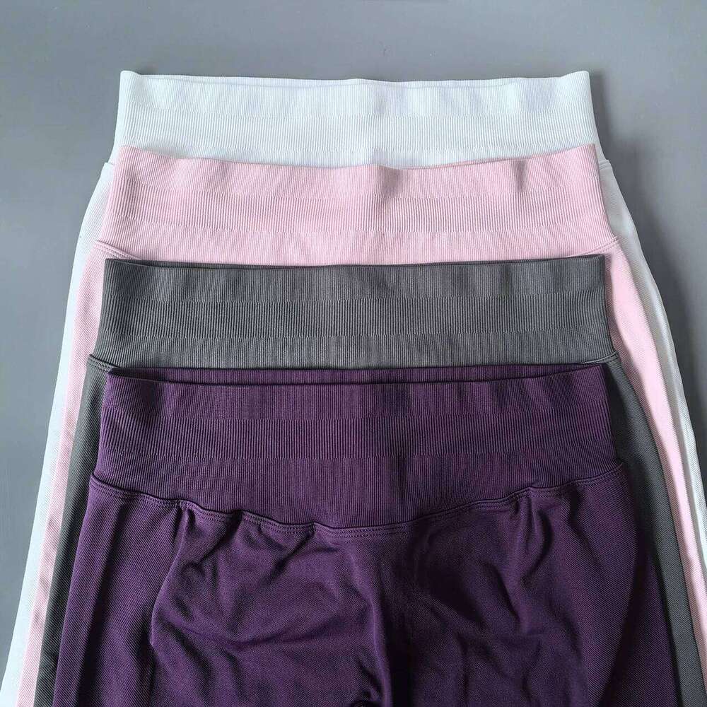 VEQKING Scrunch Butt Women Yoga Seamless Sports Leggings Low Waist Gym Fitness Tights Quick Drying Fall Warm Workout Pants 26H0311