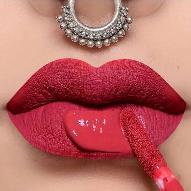 Matte Gloss Smooth Texture- Waterproof, Long Lasting, 24 Hour Wear, Non Transfer, For All Vibrant Lip Makeup W260311