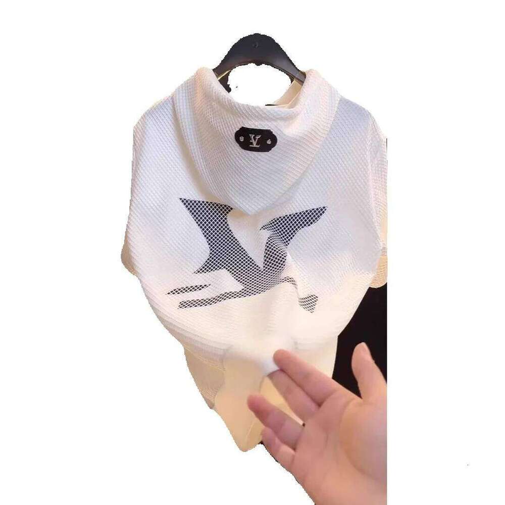 Summer New High-End Hooded Short Sleeve T-Shirt Casual Versatile Trend Half-Sleeve Hoodie For Men