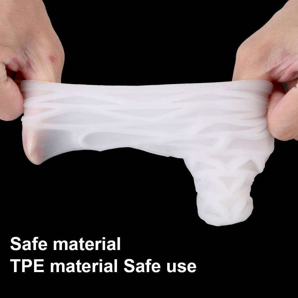 Deep Throat Sex Toys For Men Male Masturbator Cup TPE Blow Job Erotic Realistic Vagina Oral Mouth Z260312