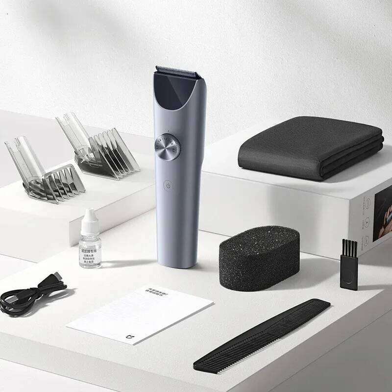 NEW MIJIA Hair Trimmer Professional Beard Cut IPX7 Waterproof Wireless Haircut Machine Mijia Clipper 2 C260312