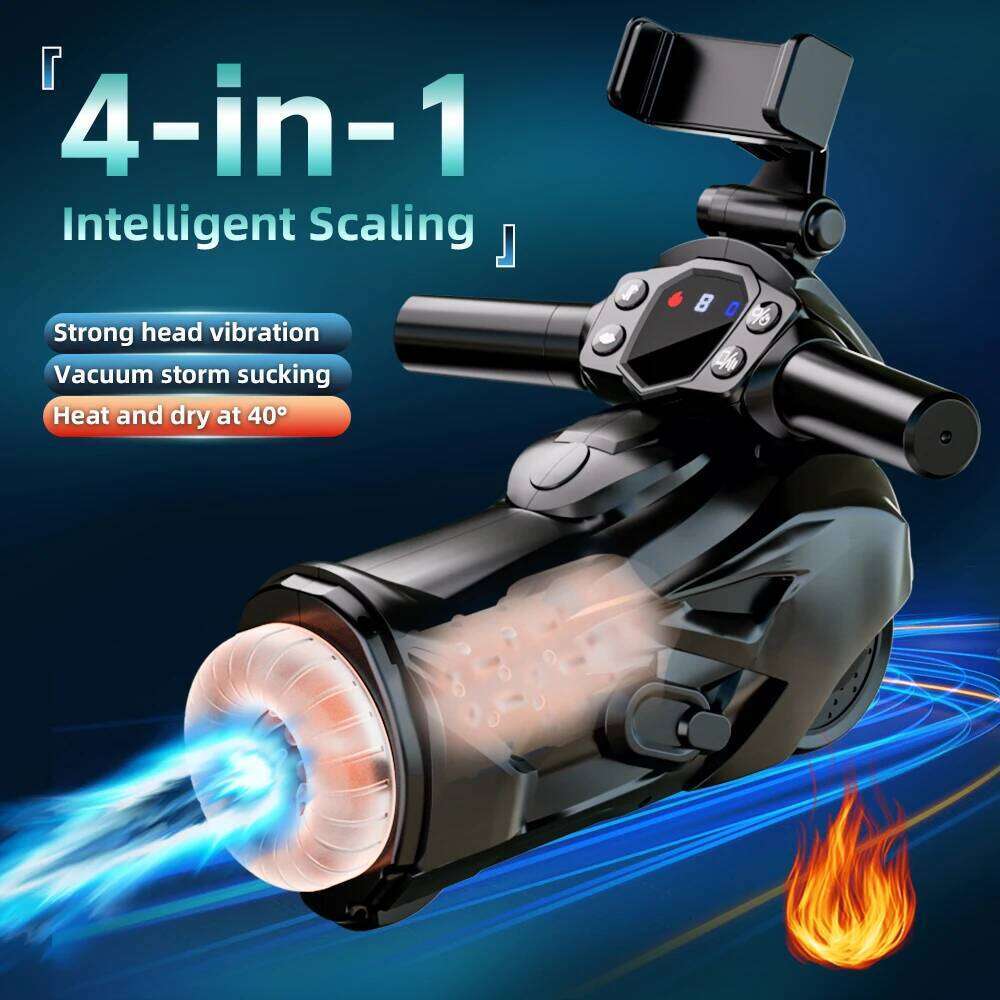 Automatic Thrusting Sucking Heating Masturbator Male Vacuum Vagina Mastubator Blowjob Masturbation Equipment Machine Adult Goods Z260312