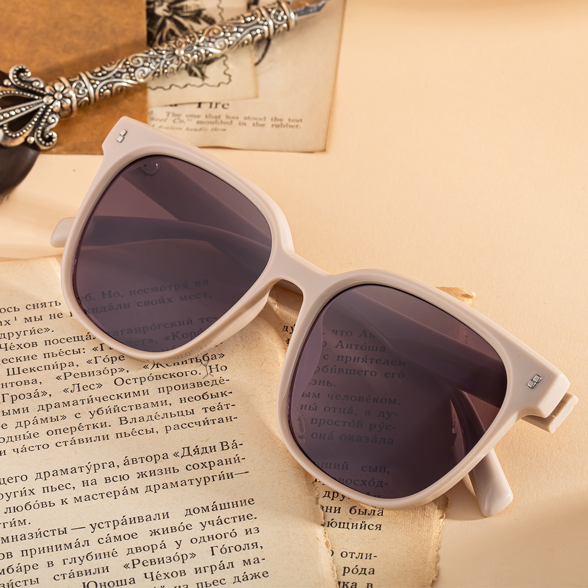 2026 New Fashion Square Frame Polarized Personalized Trendy High-End Sunglasses for Men, Wholesale