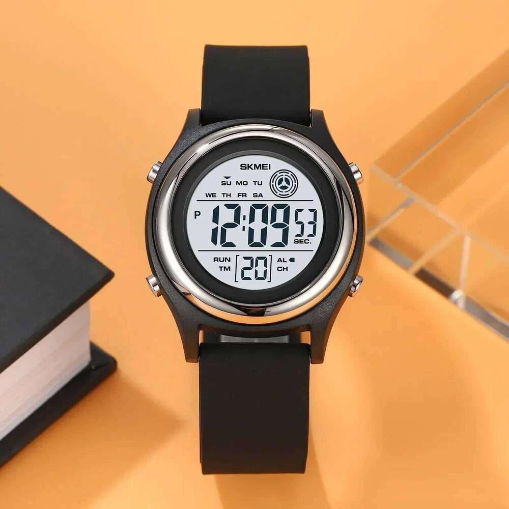 SKMEI 2094 Luxury Womens Digital Wristwatch Stopwatch Lady Waterproof Shockproof Back Light Countdown Watches for Women reloj