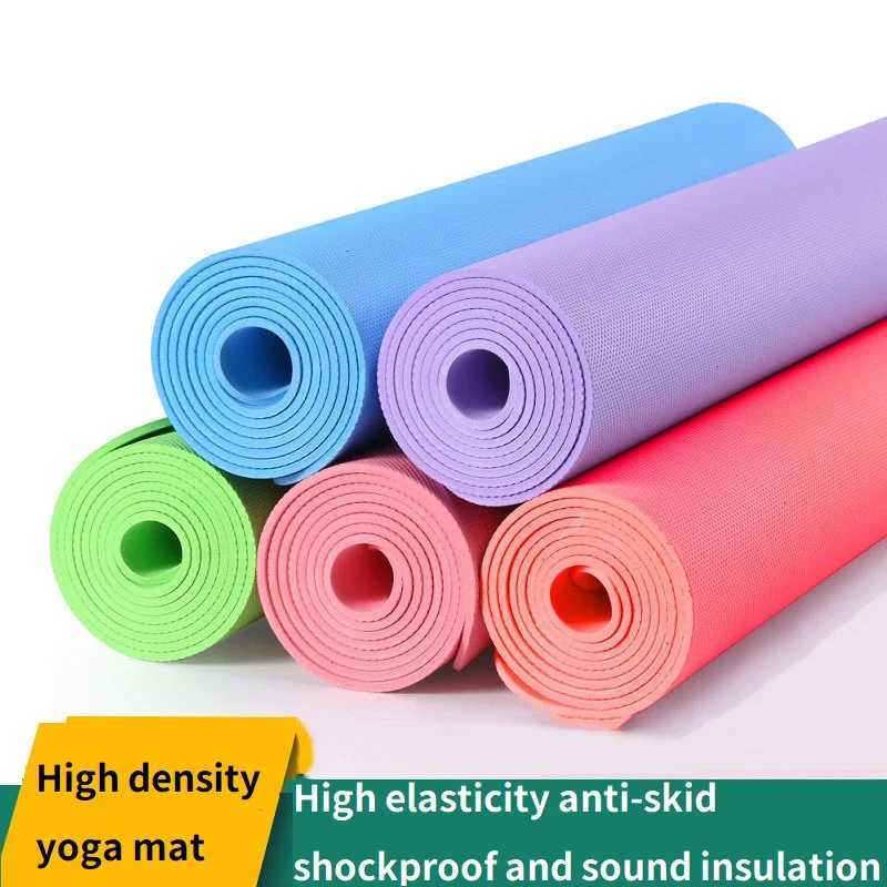 Yoga Mat Thin Gym Mats Flooring Gymnastics Sport Mat Exercise Carpet Pilates Nonslip Yoga Carpet Mat Wide DDYJ06 M260312
