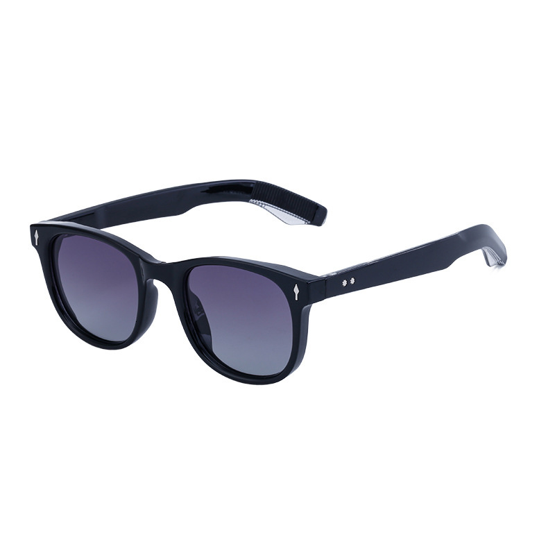 Retro Square Frame Polarized Fishing Special Men's Outdoor Sunglasses Sun Protection Driving Trendy Glasses