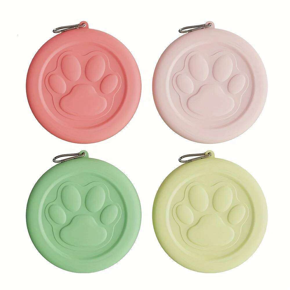 1pc Travel Pet Portable Food Snack Box Multifunctional Dog and Cat Outdoor Bowl Feeding Water 26Y0312