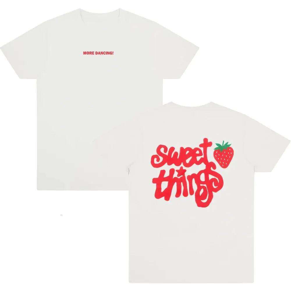 Y2k Clothing Fashion New Merch Women Men Cotton T Shirts Olivia Dean Sweet Things T-Shirt Casual Short Sleeve Tee Unisex Z260312