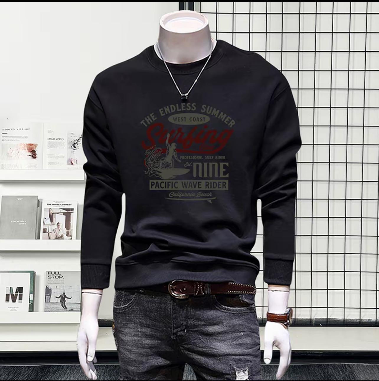 Autumn Men's Swetshirt With Round Neck New Trendy Fshion Letter Print Verstile Long-sleeve Designer Hoodie Csul Swetshirt
