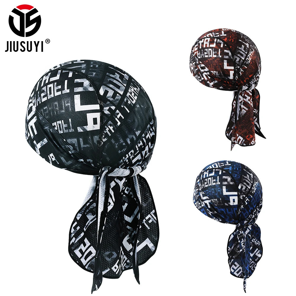 Summer Quick-drying Caps Pirate Hat Sports Running Bandana Breathable Headscarf Bicycle Helmet Liner Beanies Headwear Men Women 260304