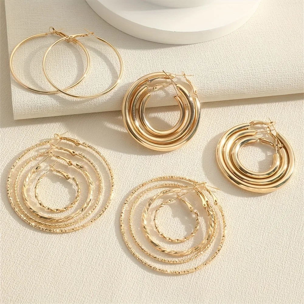 8 Pairs Minimalist Stud Earrings Hypoallergenic Dainty Jewelry for Daily Wear Gifting 260309