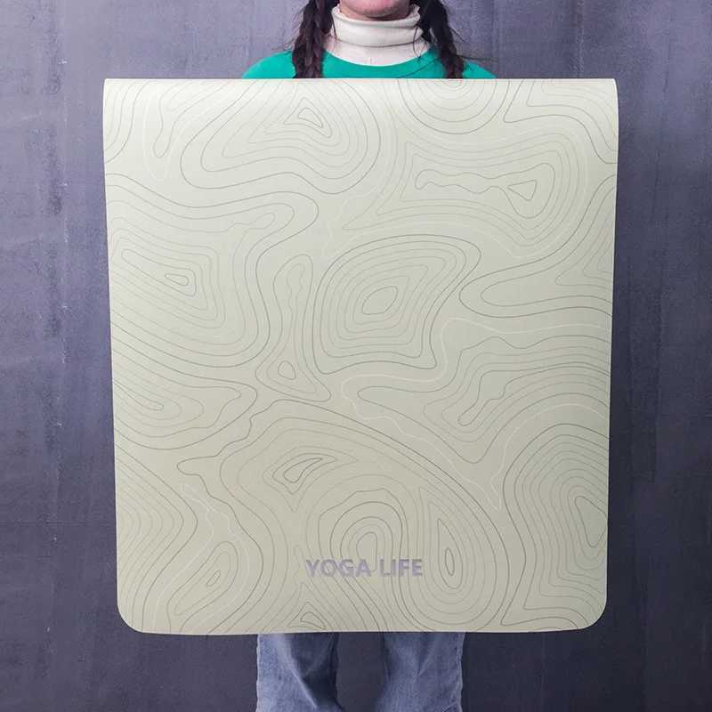 Natural rubber yoga mat pu non-slip fitness special mat M260312