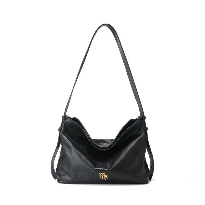 Luxury Shoulder Bags Totes Hobo Top Layer Cowhide Tote For Women Large Capacity Hobo High End Genuine Leather Crossbody Shoulder Bag Commuter Underarm