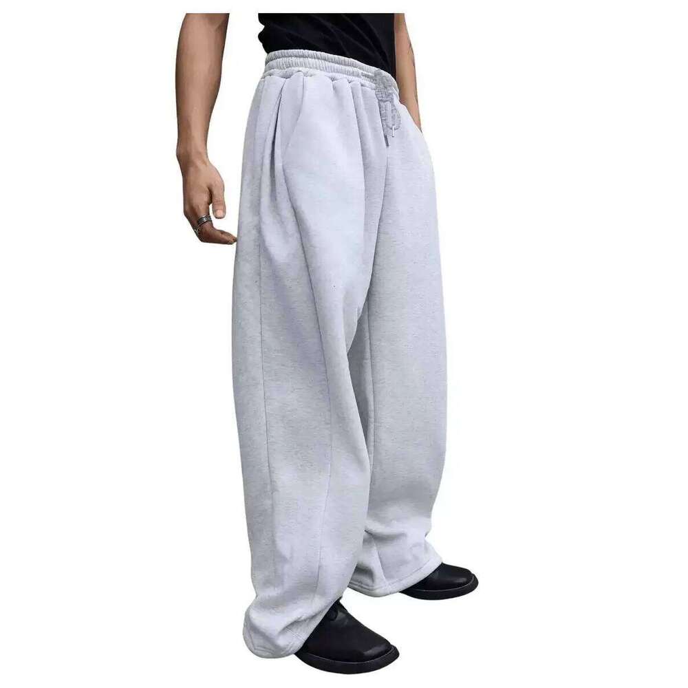 New Y2K Style Baggy Joggers for Men Hip Hop Cargo Oversized Street Fashion Trousers Casual Loose Fit Pants