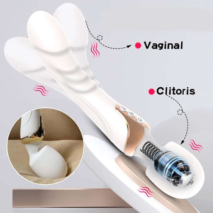 Powerful AV Vibrator Dildos Magic Wand Women 10 Modes Clitoris Stimulator G Spot Vagina Massager Adult Sex Toys for Woman Z260311