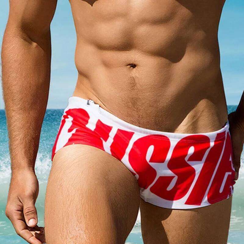 2025 Fashion Alphabet Swimming Shorts Men's boxer Swimsuit D201 Z260312