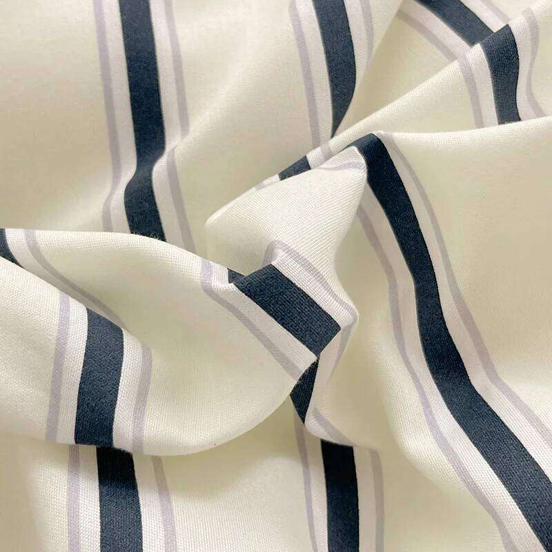 Striped Bedding Queen Korean Style Sheet King Size Duvet Cover Set with Bedsheet Soft Beddings and Bed Sets H260312