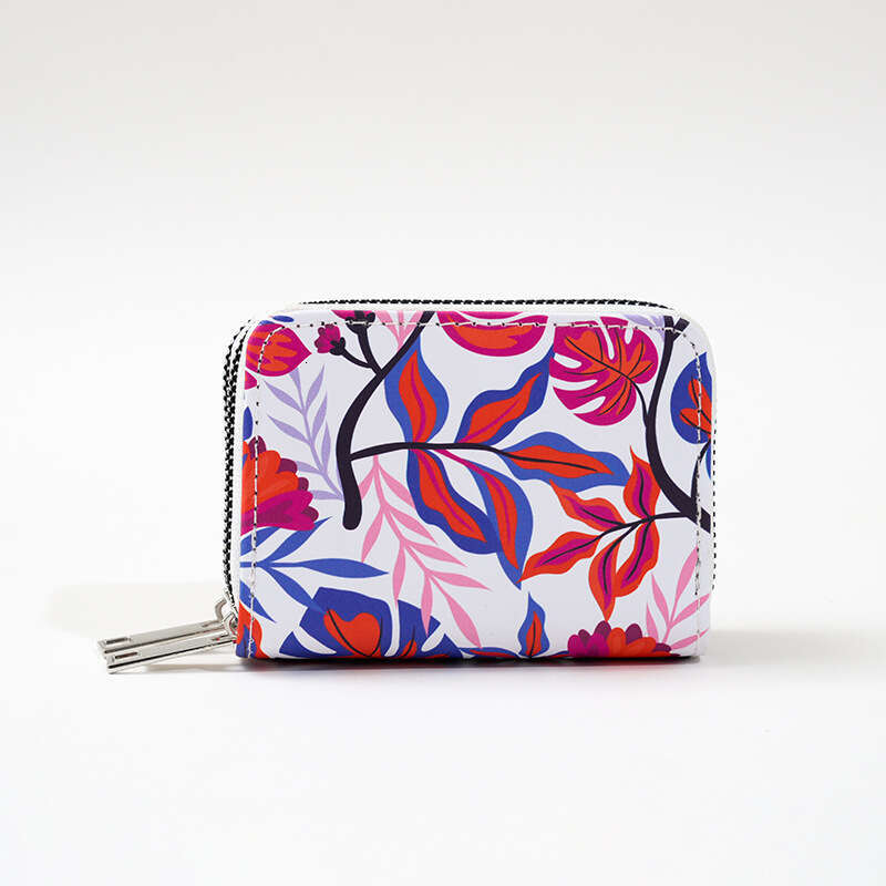 Luxury fashion wallet New Organ Multi Functional Double Layer Zipper Printed Fashion Women S Wallet Large Capacity Card Holder