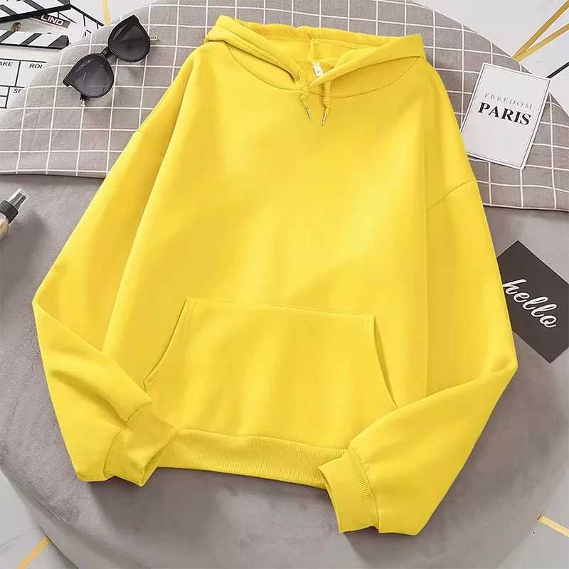 2025 white Hoodies men women Autumn Long Sleeve Pullover Tops Casual Pocket Hoodies Unisex Outer Loose Sport Wear M260312