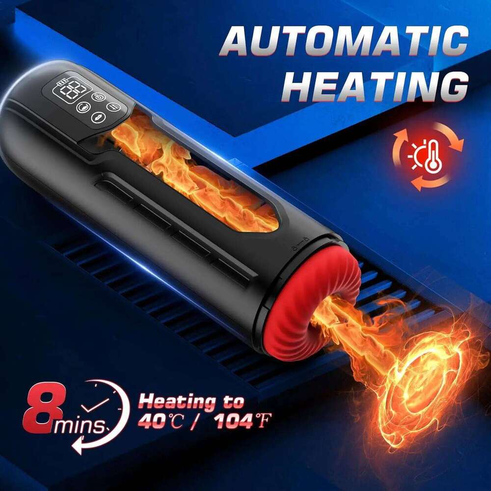 Masturbator Cup Automatic Male Masterbation Thrusting Vibrating Sucking Stroker Adult Sex Toys for Men Z260311