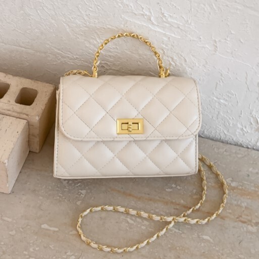 Elegant Quilted Handbag New Multi functional Shoulder Bag Commuter Small Square Bag Crossbody Bag Quilted Chain Bag Designer Bag