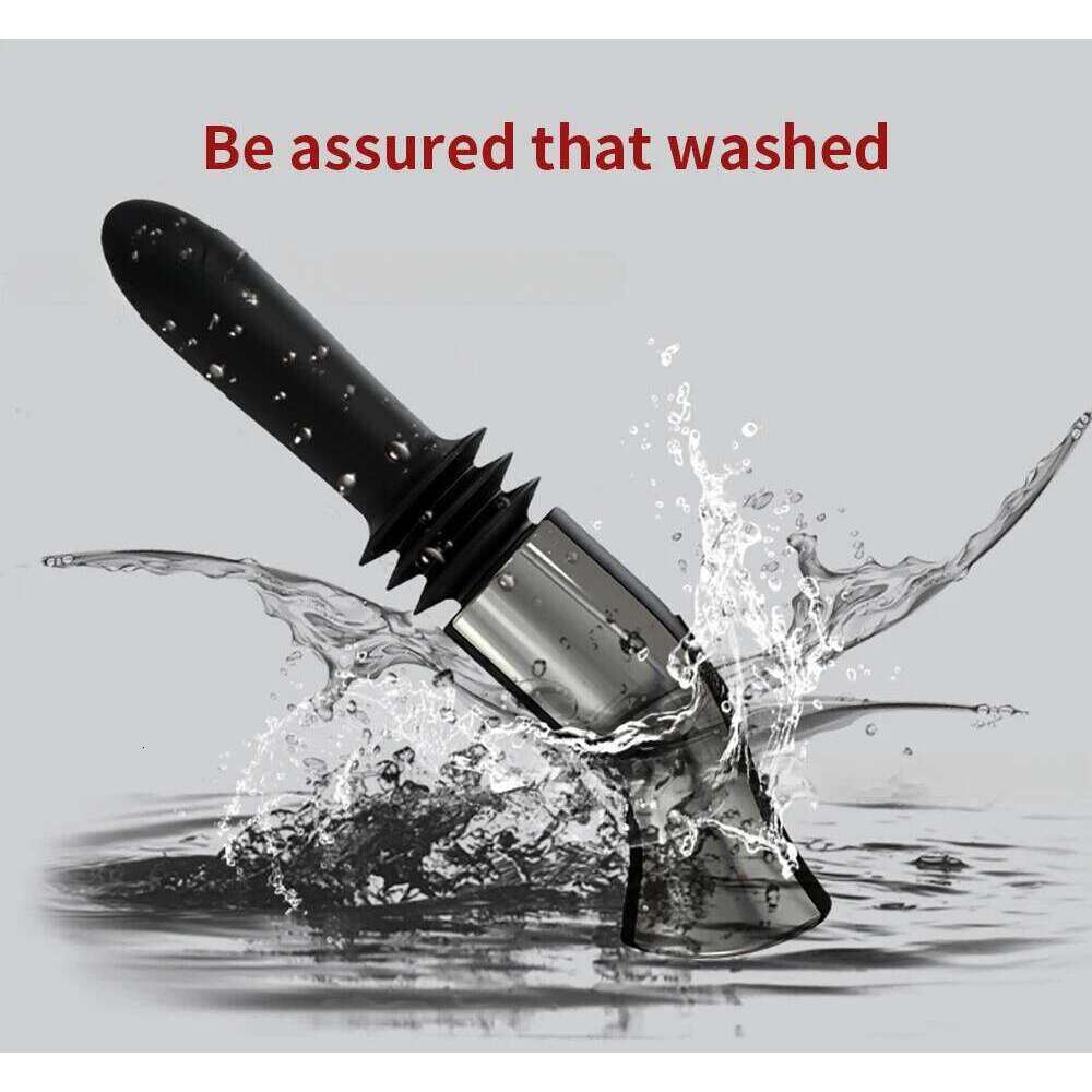 Telescopic Gun Electromechanical Simulation Phallus Female G-spot Stick Masturbation Prop Automatic Pumping & Inserting Sex Toys Z260312