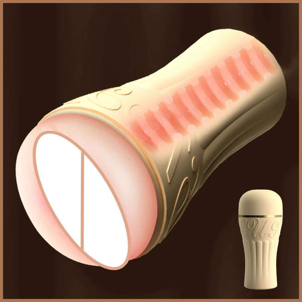 Pusssy Male Masturbator Massager Sex Toys Sucking Cup for Men Pussy Vagina Pocket Penis Tooys Oral 18 Z260312