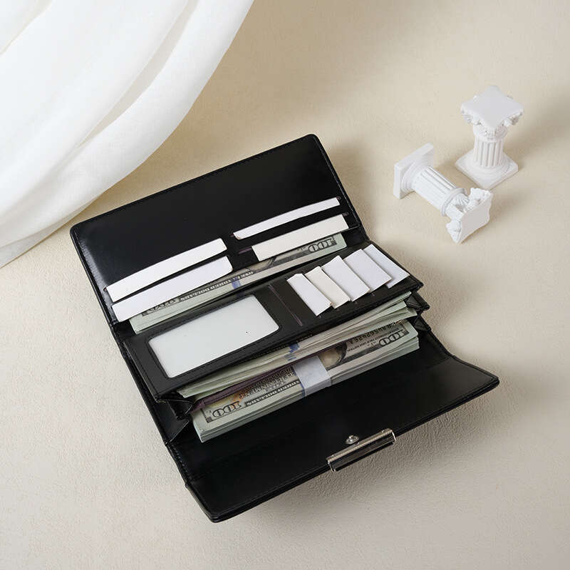 Luxury fashion wallet Women S Long Wallet New Multi Card Slot Fashion Simple Off Large Capacity Versatile Clutch