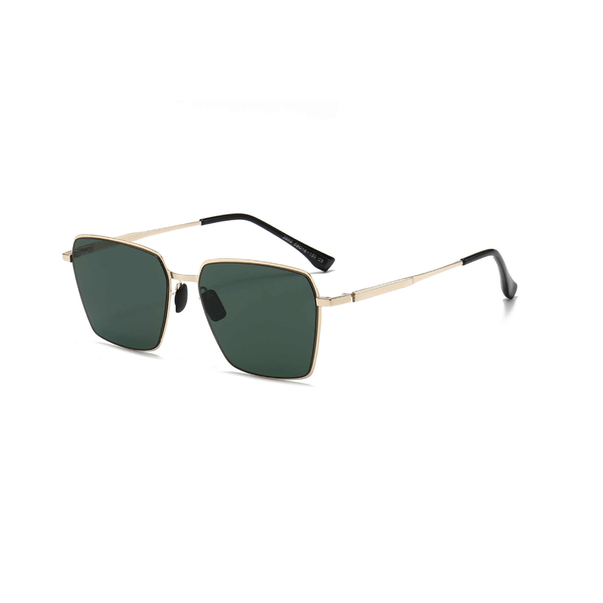 2026 New Fashion Square Small Frame Nylon Polarized Versatile Sun Protection Sunglasses for Men