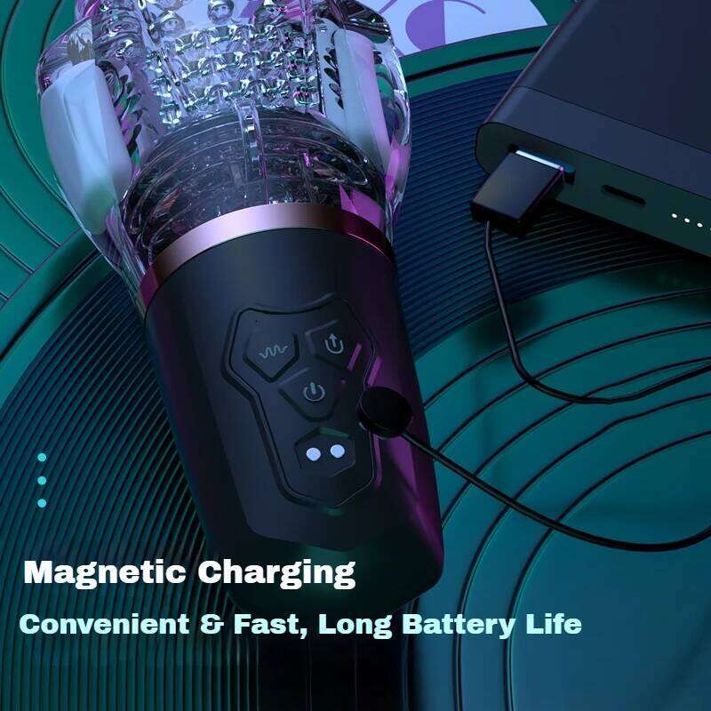 Automatic 360 Rotation Sucker Vibrating Vagina Male Blowjob Oral Vibrator Adult Sex Toys for Men Machine Piston Masturbator Cup Z260312