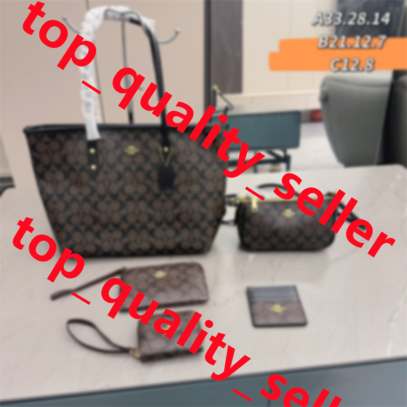 Designer Luxury Handbag Ges Five-piece Set Shoulder Oblique Span Beauty Wallet Chain Bag Women's Printing