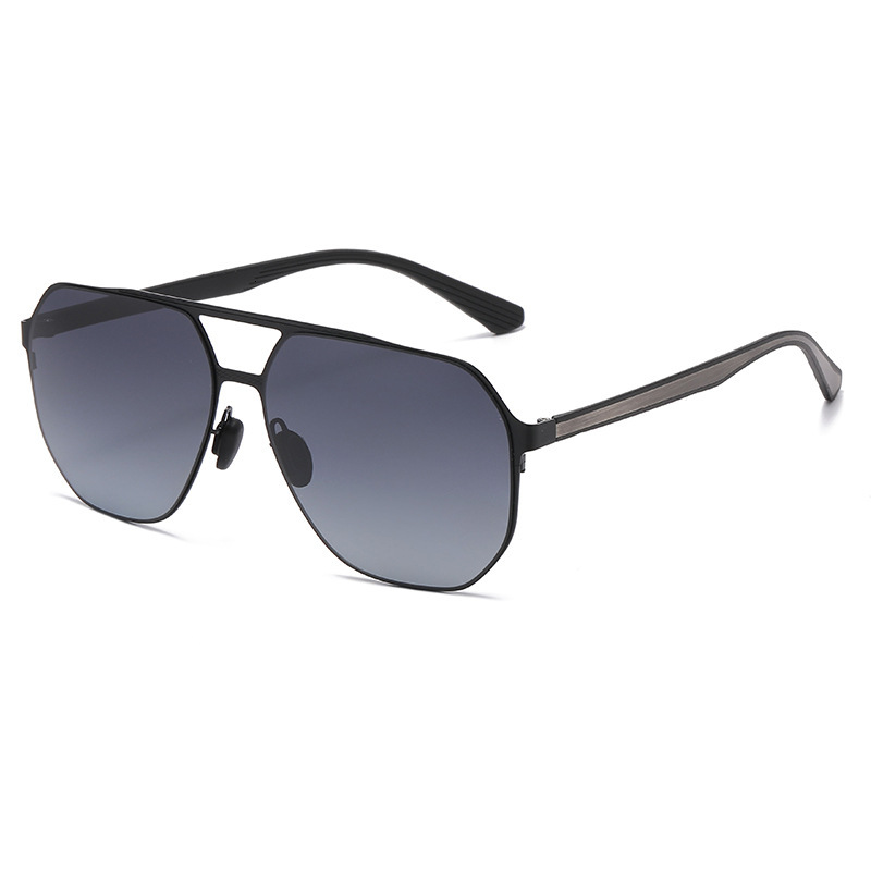 2026 New Fashion Square Polarized Personalized High-End Sun Protection Sunglasses for Men, Wholesale