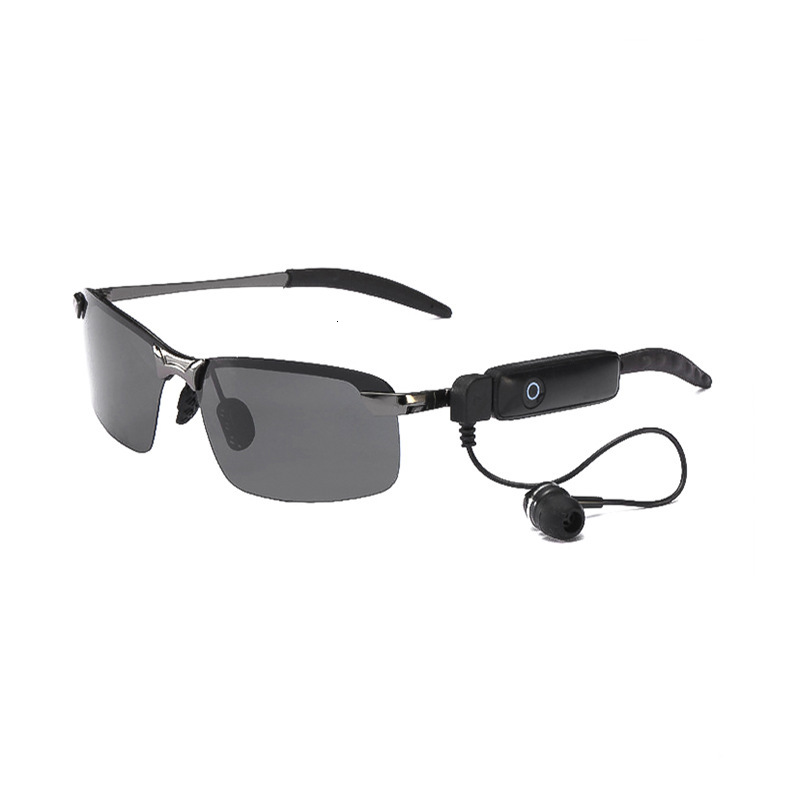 New Smart Stereo Bluetooth Retro Polarized Sunglasses Music Phone Driving Glasses