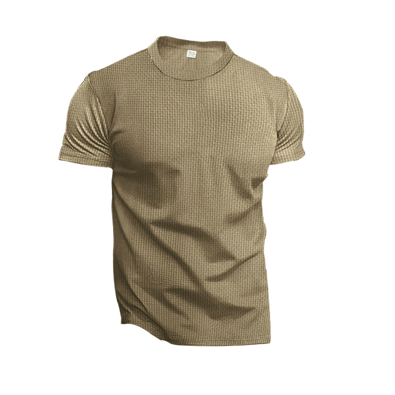 Men's T-Shirts Short Sleeve T-Shirts Crew Neck Casual Shirt Summer Basic Lightweight Fashion Active T Shirts Sports Running Shirt