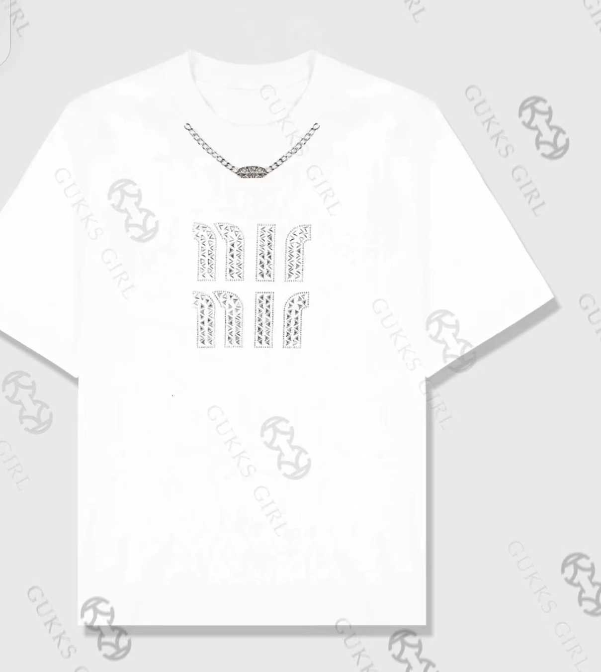 2024 Summer New Fashion Versatile Hot Diamond Short sleeved T-shirt Top for WomenT260312