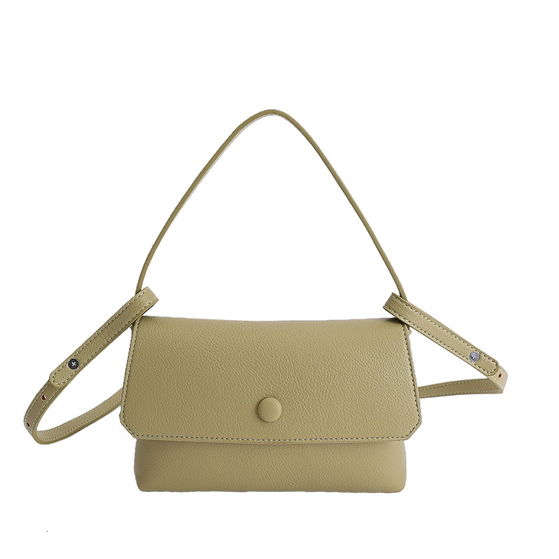 Spring luxury handbag, high-end minimalist design, mobile phone bag, fashionable button envelope, crossbody bag, shoulder bag, crossbody bag