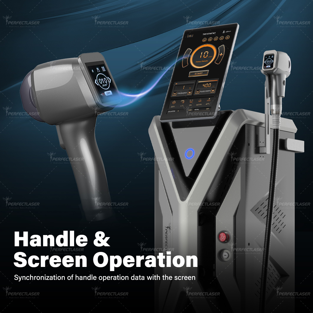 Professional Grade Multispectral Diode Lasers for Permanent Hair Reduction - No Crystals Needed
