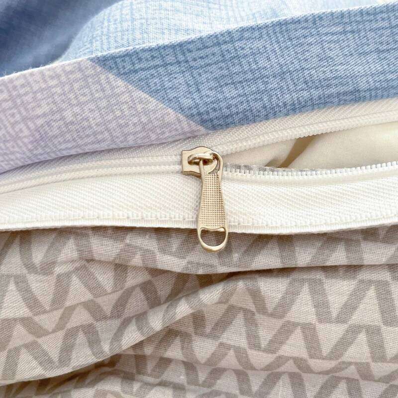 3pcs 100% Cotton Set Including 1pc Duvet Cover 2pcs Pillowcases Newly Printed Soft Comfortable and Breathable H260312