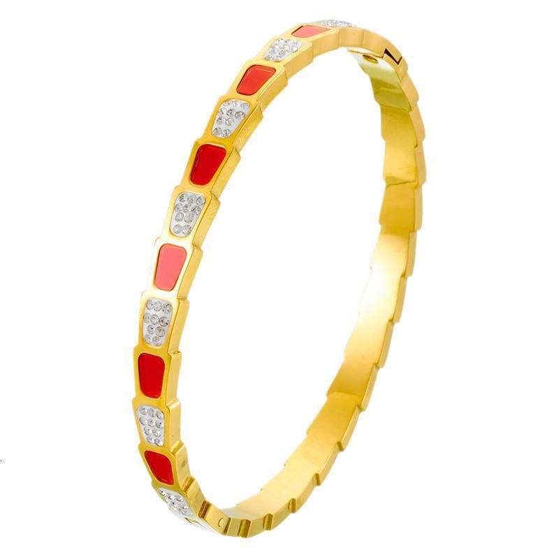 Luxury Brand Designer Jewelry For Women Korean-style Snake Bone Clasp Bracelet Bracelet High-end Bestseller Ins-style Niche Design Elegant Light Luxur