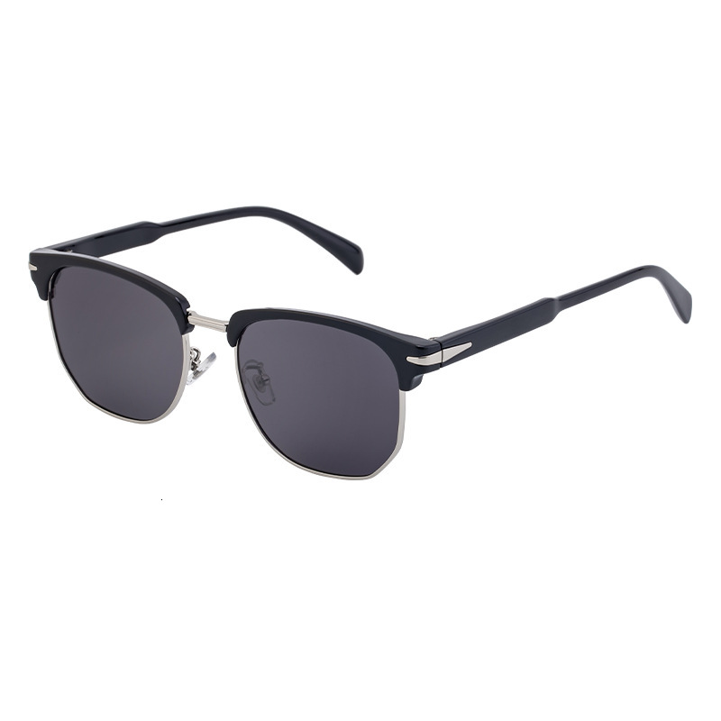 2026 New Retro Square Frame Polarized Sunglasses for Men, Outdoor High-End Sun Protection Sunglasses, Men's Wholesale