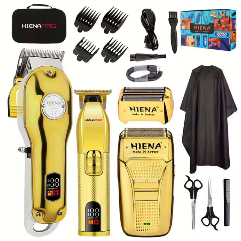 HIENA trimmers Hair cutting machine professional barber machines electric shaver man beard Barber shop men's hair clipper C260312