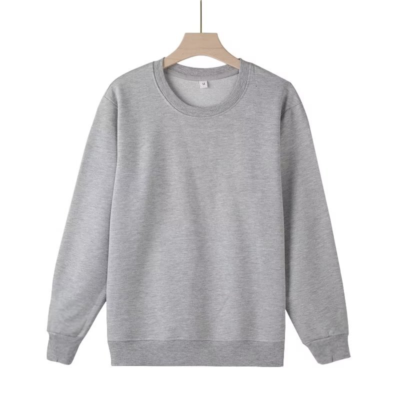 New Spring And Autumn Solid Color Cotton-blend Designer Hoodie Heavyweight Sweatshirt Loose Casual Style For Men And Women Couple's Version Inver