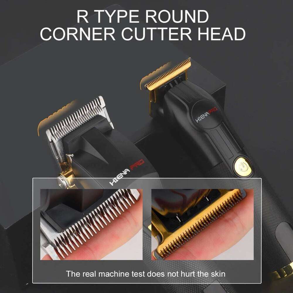 HIENA Professional cutting machine Clipper Set Metal Electric Cordless Hair Trimmer for Barber Display hair clipper C260312
