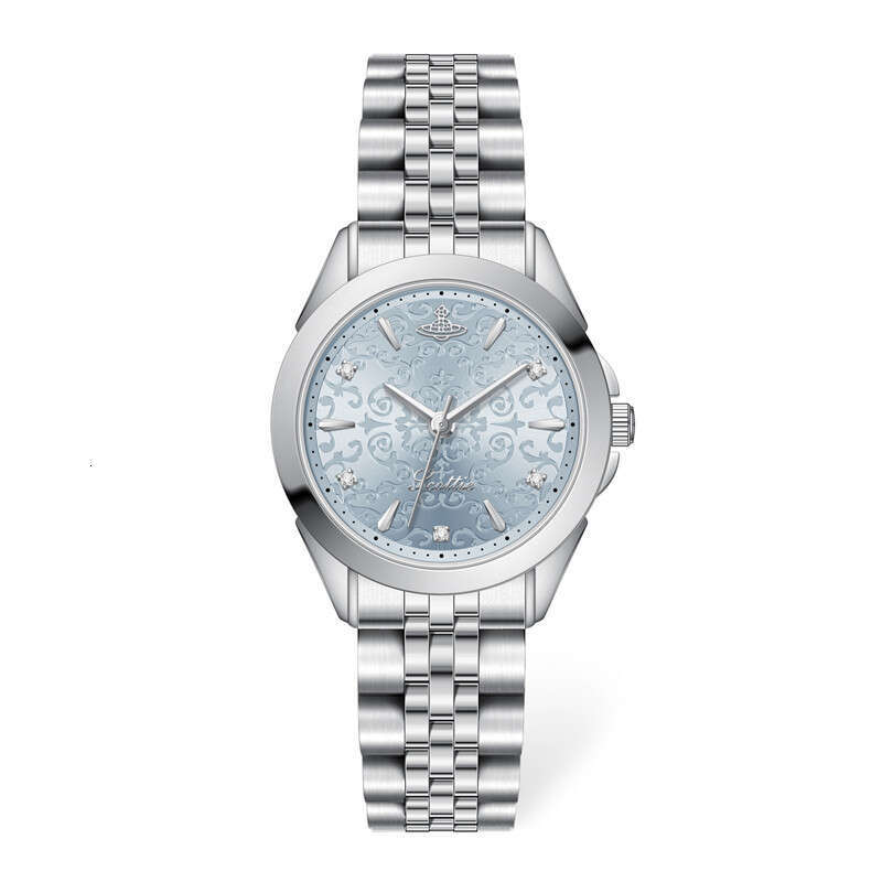 With Box Purple Steel Strap New Design Women's Waterproof Quartz Watch Dainty Free gift