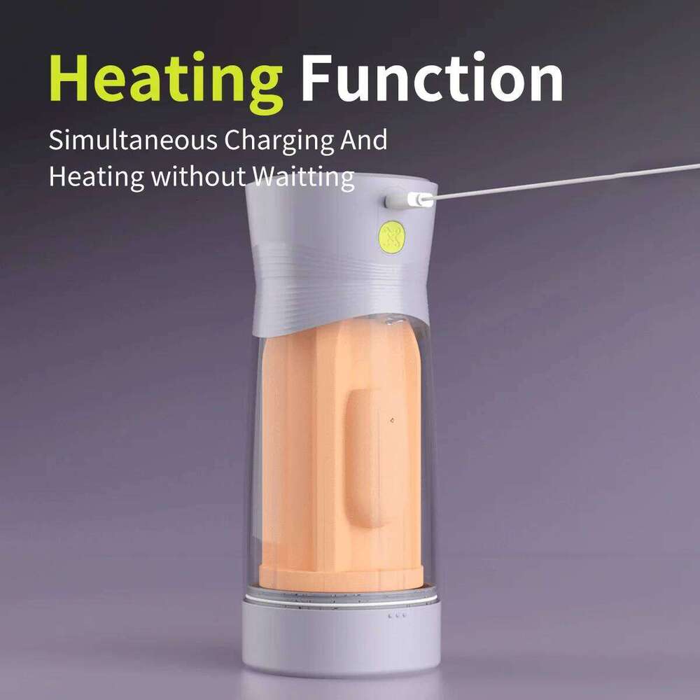 Jissbon Sucking Masturbator Automatic Masturbation Machine Heated Sex Toys Pocket Pussy Penetration for Men Blowjob Z260312