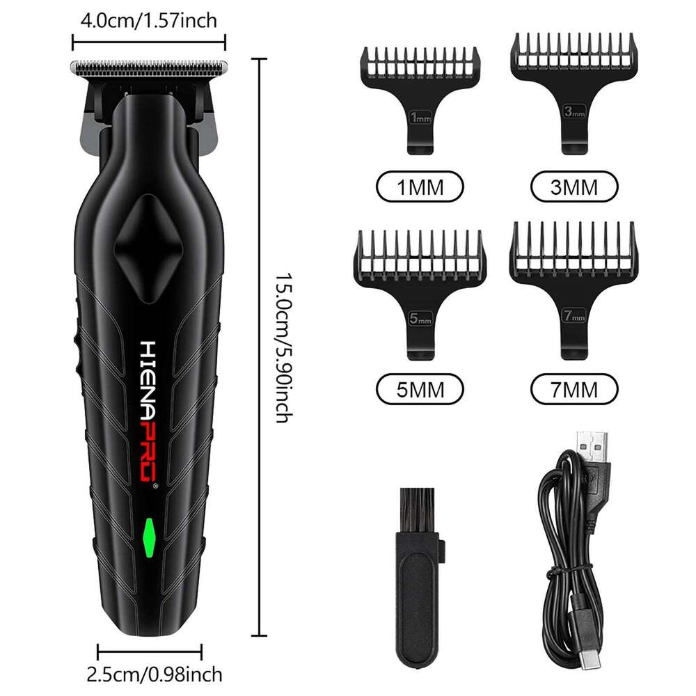 Hiena Pro Professional Barber Hair Cutting Machine Electric Trimmer Beard Shaving hair cut Trimming Clippers C260312