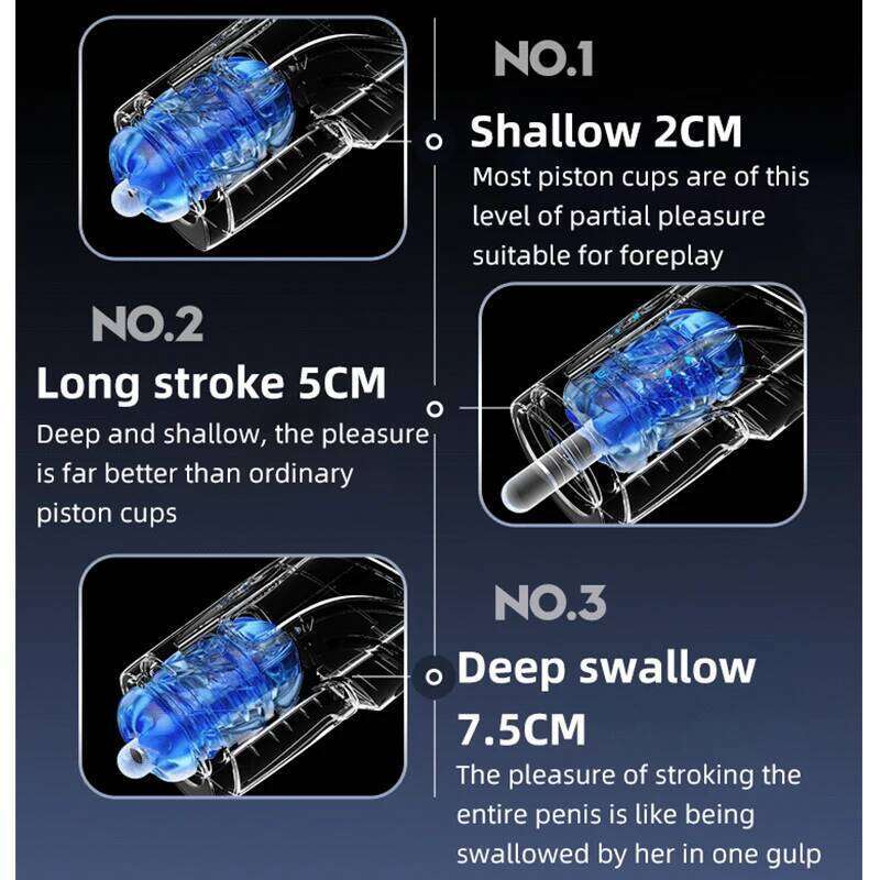 New Leten Automatic Telescopic Masturbator Powerful High Speed Male 75mm Deep Throat Blowjob Thrusting-Pro Masturbation Sex Toy Z260312