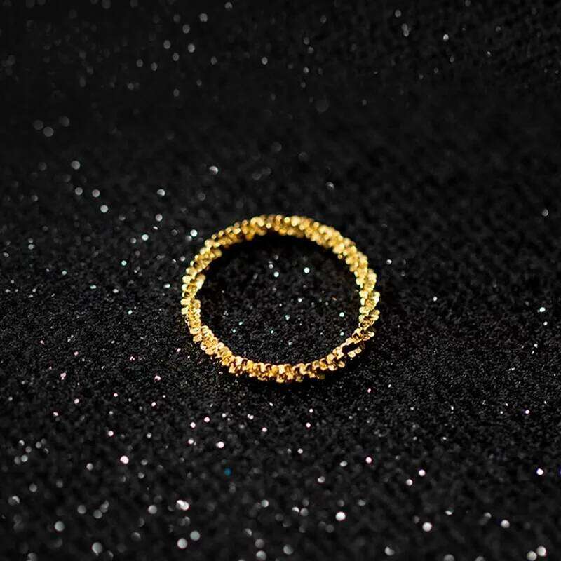 2mm Thin Stainless Steel Flexible Ring Wedding Band for Women Girl Size 5-10 H260312