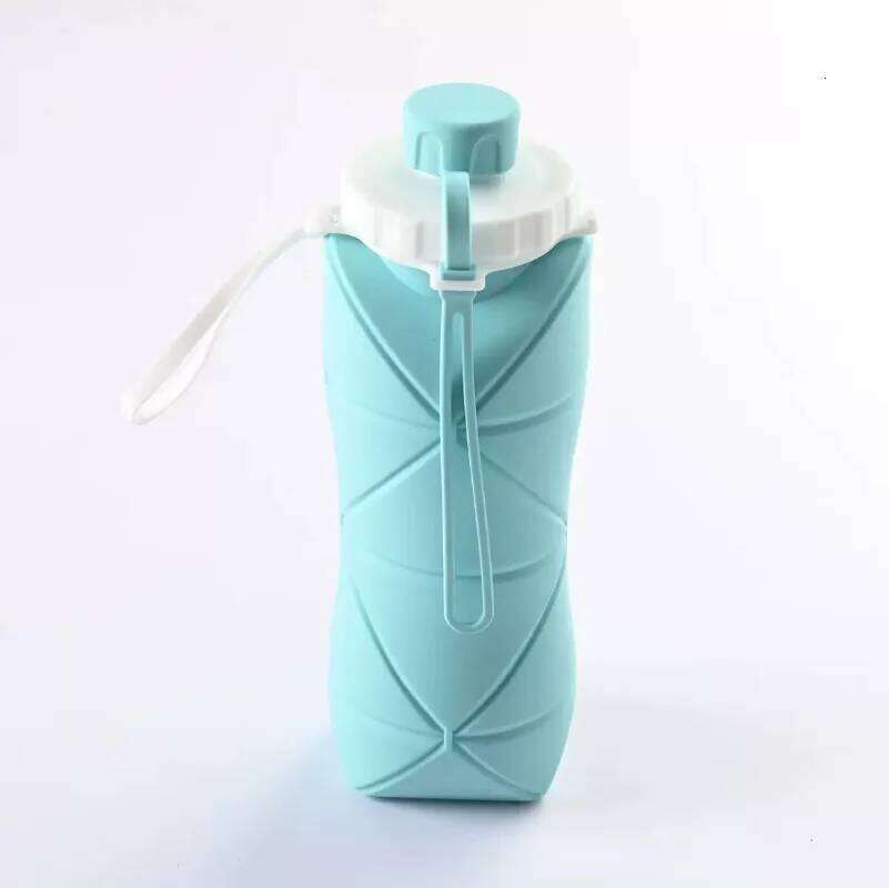 Large Capacity Travel Coffee Silicone Folding Water Cup Outdoor Sports Kettle Z260313