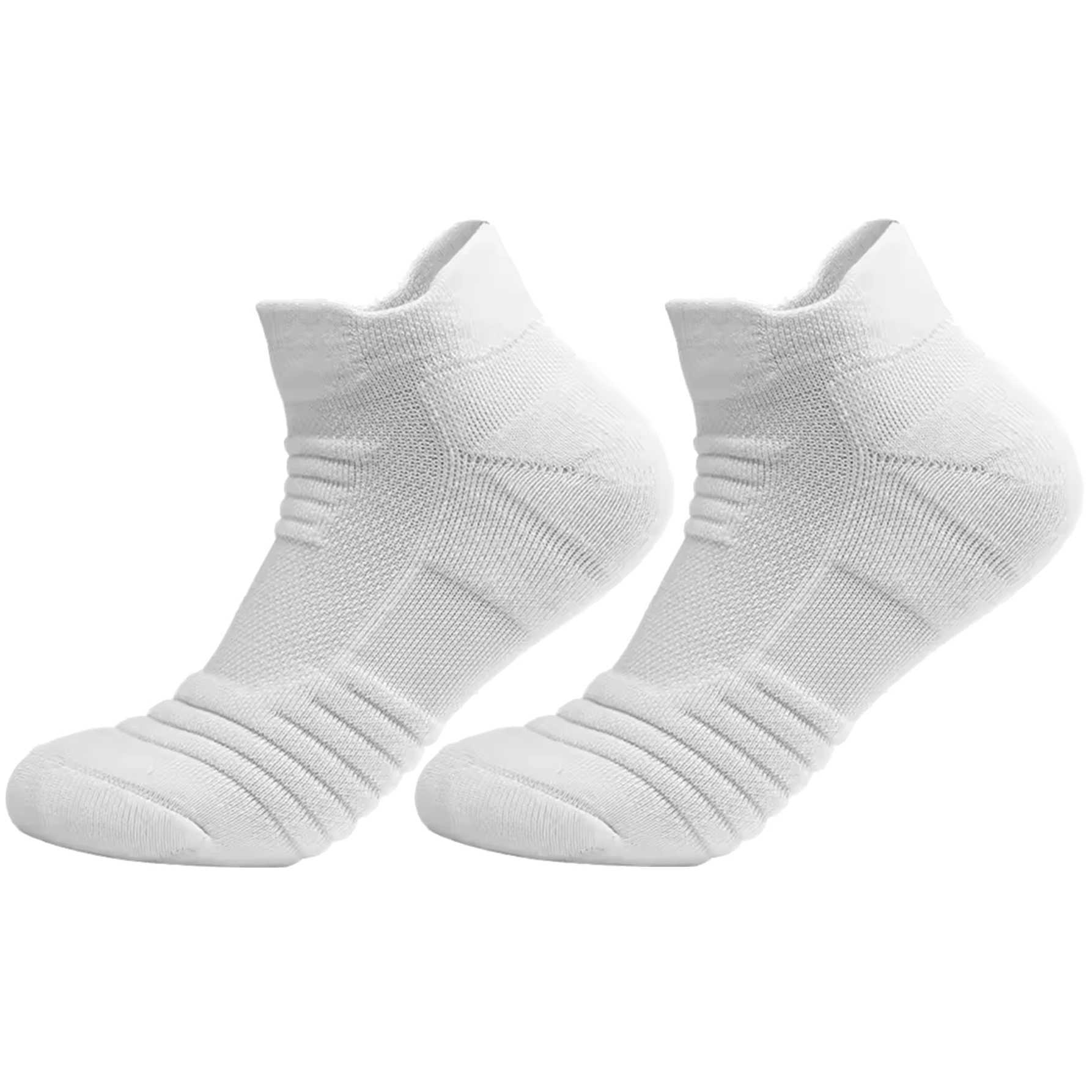6/12Pairs Breathable Mesh Athletic Terry Socks Cushioned Moisture-managing and Durable Reduces Foot for Running Hiking Sports D260313